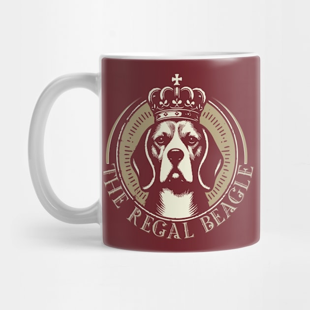 The Regal Beagle Retro Design by Trendsdk